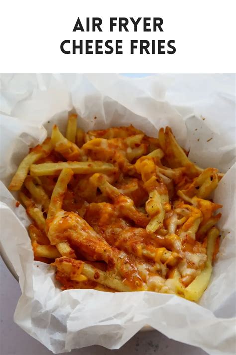 Air Fryer Cheese Fries Katykicker