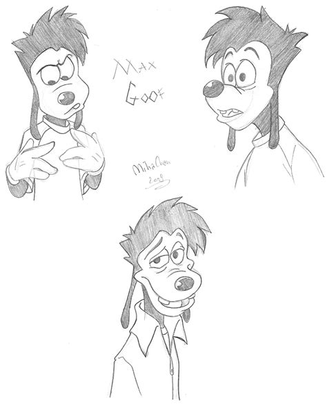 Max Goof Sketch By Miha85 On Deviantart