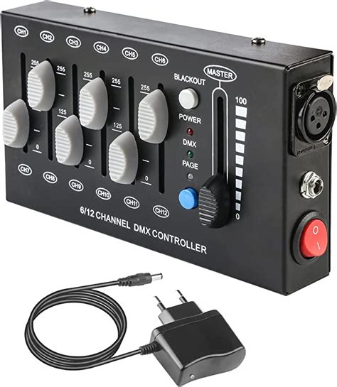 Mini Dimmer Dmx Canali Dmx Controller Centralina Dmx Dimmer Luci