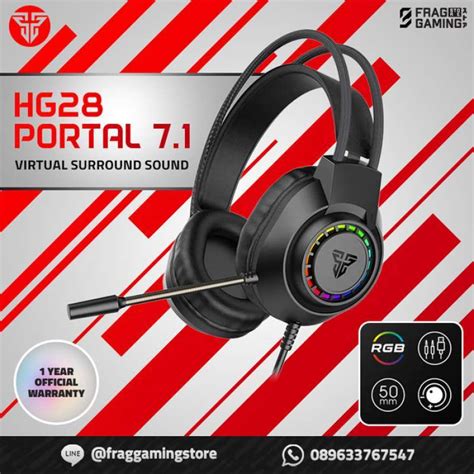 Jual Fantech Hg28 Hg 28 Hg 28 Portal 7 1 Surround Gaming Headset Di