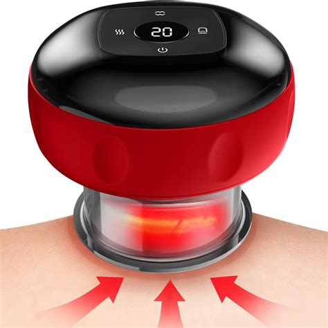 Smart Cupping Therapy Device // Red - Smart Cupping Therapy Device - Touch of Modern