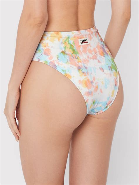 Tommy Jeans Bikini Partea De Jos Cheeky Uw Uw Colorat Modivo Ro