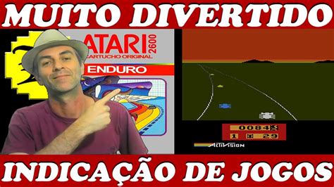 Indica O De Jogo Retro Enduro Atari Hist Ria E