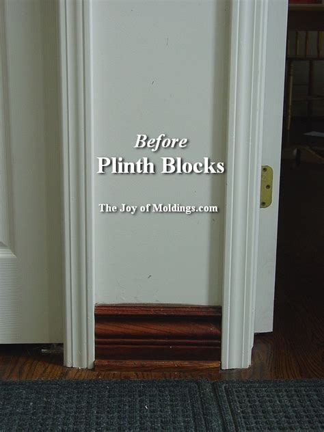 The Wonderful World Of Plinth Blocks The Joy Of Moldings