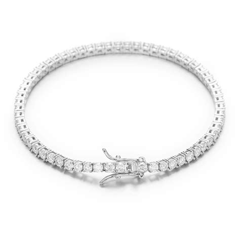 Tessa 2mm To 6 5mm Genuine Moissanite Tennis Bracelet Diamonite