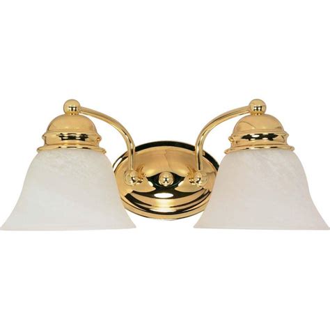 Volume Lighting 5 Light Polished Brass Bath And Vanity Light V1025 2 The Home Depot