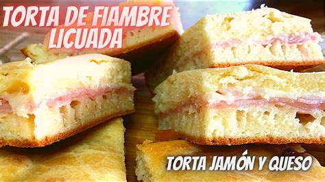 Torta O Tarta De Fiambre JamÓn Y Queso Con Royal Batida En 5