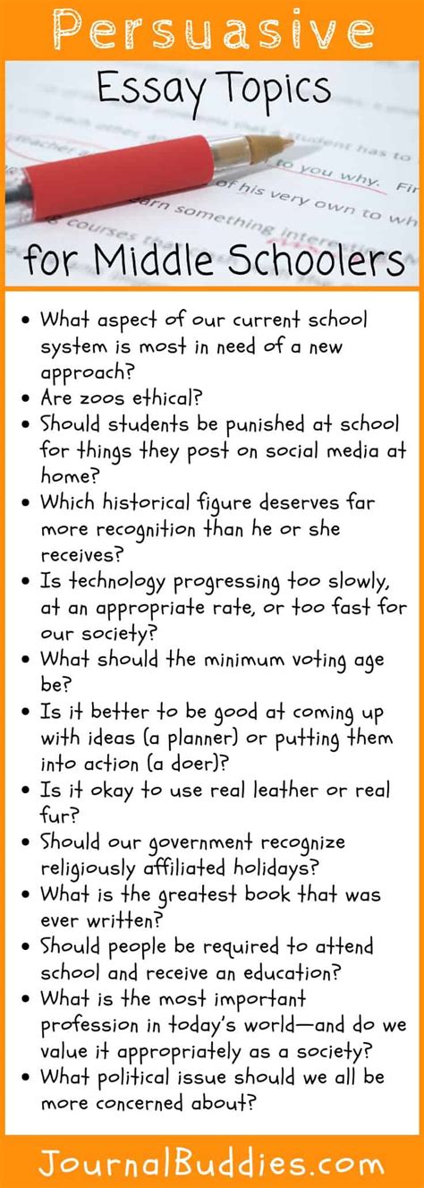 Analytical Essay: Topics for persuasive essay