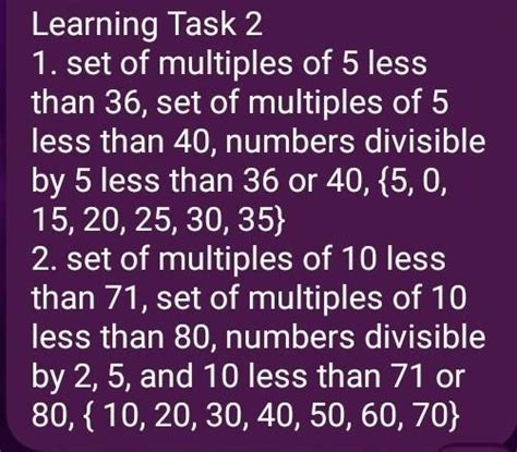 Learning Task Week St Quarter Mathematics Patulong Naman Po Oh