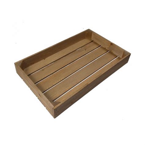 Gn Gastronorm Light Oak Slatted Box Display Unit X X