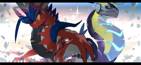 Koraidon And Miraidon Pokemon Drawn By Evolution Danbooru