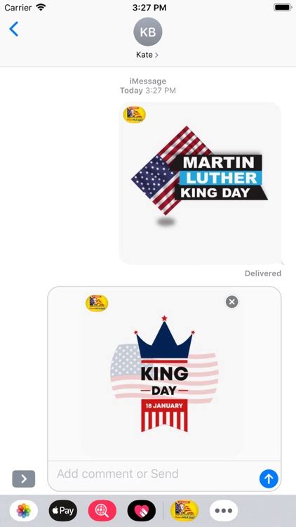 Martin Luther King Day Emojis By Abdelhakim Taoufik