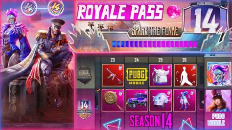 Season 14 Royal Pass Leaks Of Pubg Mobile Emote And 100rp Rewards Of