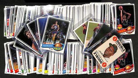 Lot Detail Topps Basketball Complete Set Of Cards A