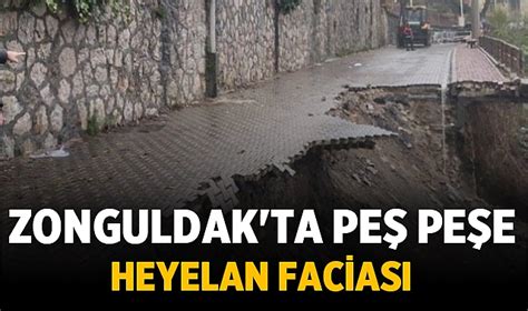 Zonguldak Ta Heyelan Anne Ve O Lu Kay P Yaral Var T Rkiye