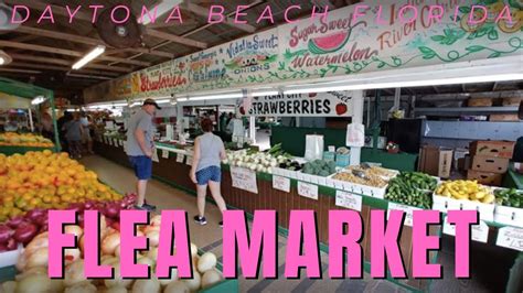 The Daytona Flea Market Daytona Beach Florida Daytonabeach