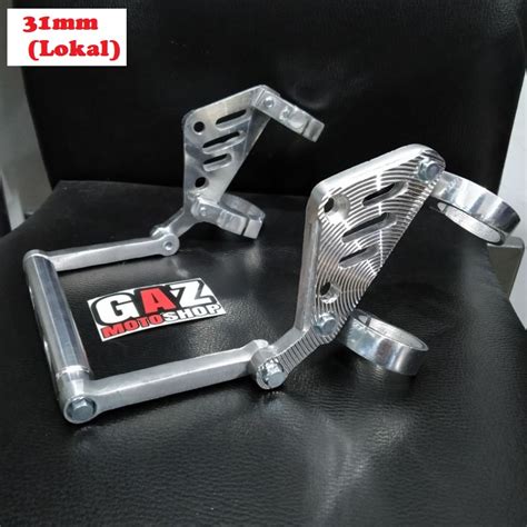 Jual Bracket Kupingan Lampu Cb Cnc Pesek As Mm Plus Pangkon