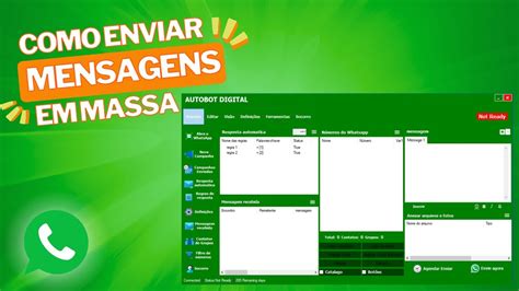 Como Enviar Mensagens Em Massa No Whatsapp O Botpro Zap Gpt Youtube
