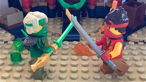 Lego Ninjago Kai Vs Lloyd Stop Motion Youtube