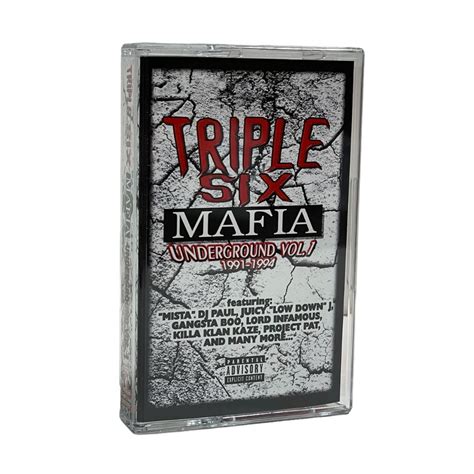 Triple Six Mafia Underground Vol 1 Cassette