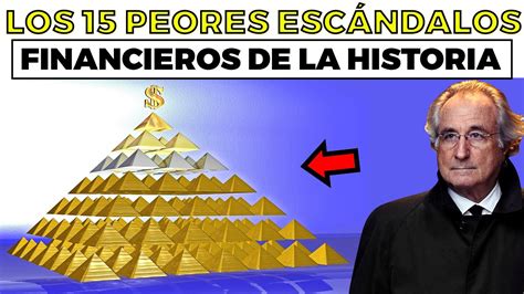 Los 15 Peores FRAUDES Y ESTAFAS PIRAMIDALES DE LA HISTORIA Los