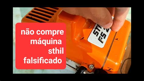 N O Compre M Quinas Falsificada Stihl Youtube