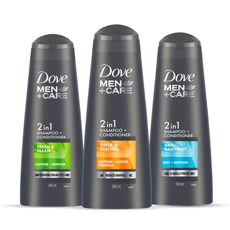 Dove Mencare 2in1 Shampooconditioner Combo 340ml Pack Of 3