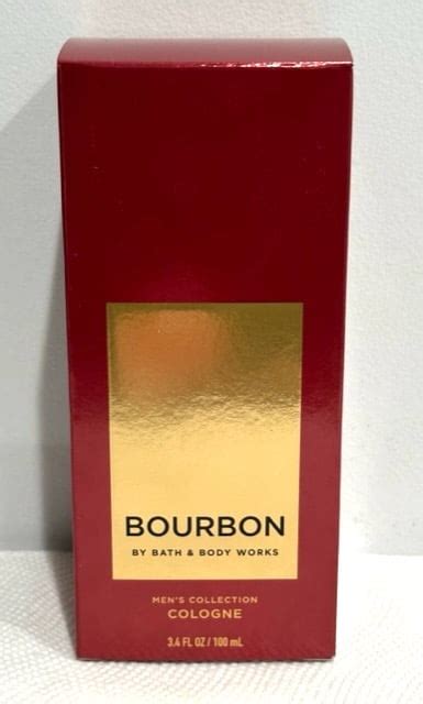 Bath Body Works Bourbon Cologne Men Collection 3 4 Fl Oz 100 Ml