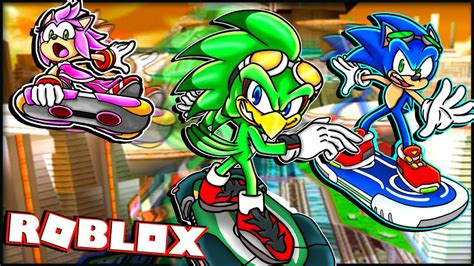 SONIC VS JET Metal City RACE Sonic Speed Simulator ROBLOX YouTube