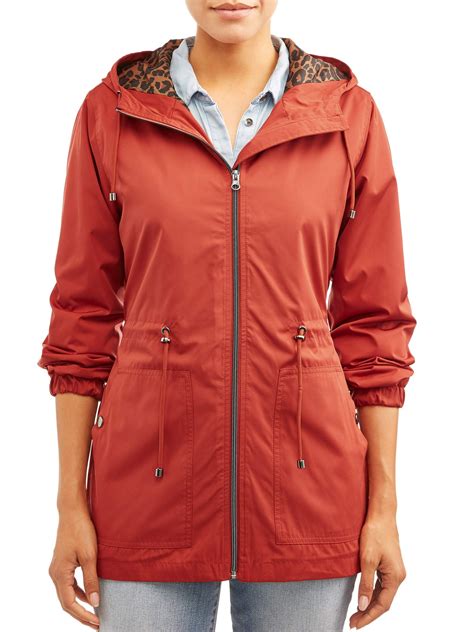 Time And Tru Time And Tru Women S Plus Lightweight Anorak Jacket