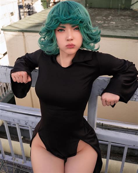 Modelo Saiwestwood Fez Um Ousado Cosplay Da Tatsumaki De One Punch Man