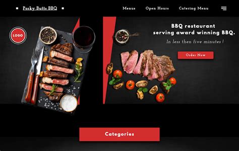 Restaurant website design you can feast your eyes on - 99designs