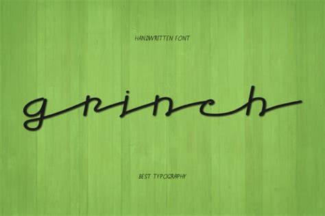 Grinch Font By Mistydesigns Creative Fabrica