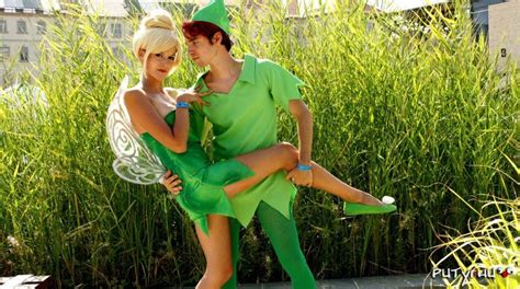 Tinkerbell And Peter Pan By Youei On Deviantart Disney Halloween