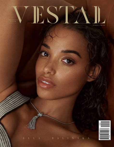 Ella Balinska Vestal Magazine 2023 Cover Kevin Sinclair Photos