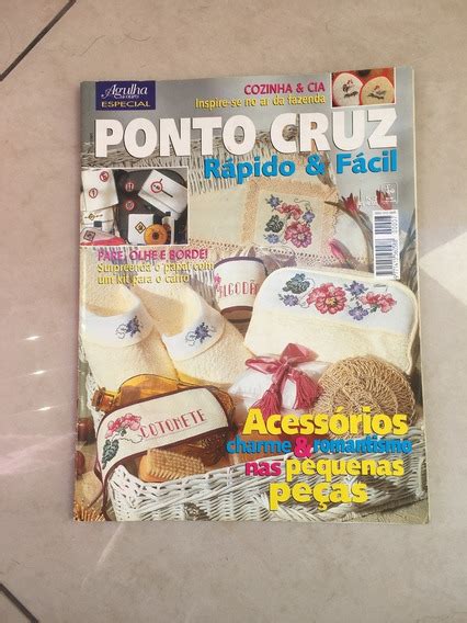 Ponto Cruz Colecao De Revista Agulha De Ouro Ponto Cruz Mercadolivre