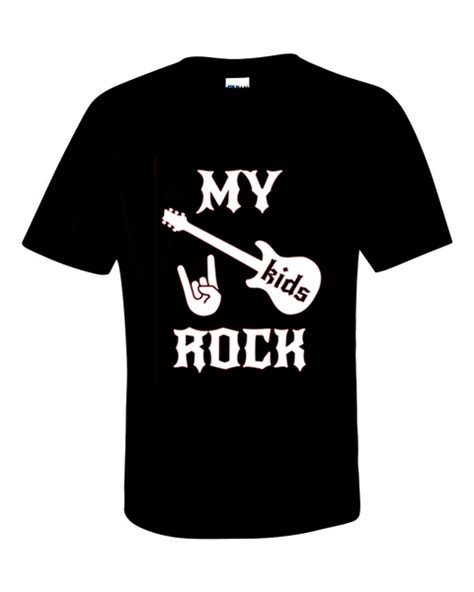 My Kids Rocks T Shirt For Dads Ideal For Fathers Day Conscious