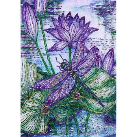 5D Diamond Painting Complet Broderie par Numéros Plante de lotus