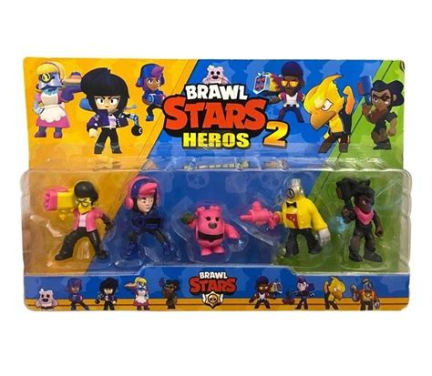 Set Figurine Tip Brawl Stars Multicolor Cm