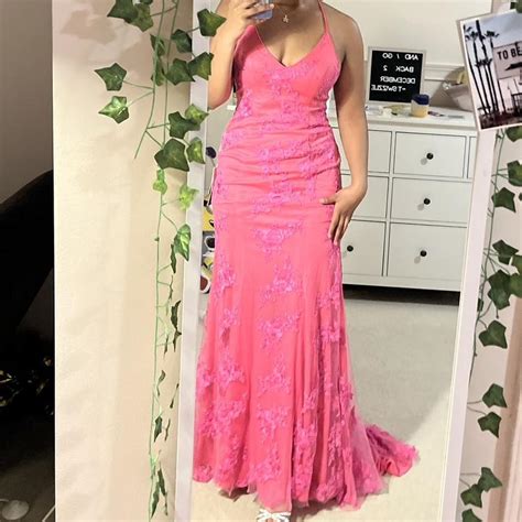 stacees prom dress!!! only used once for my prom, in... - Depop