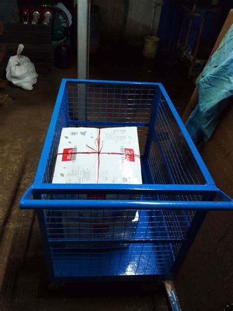 Mild Steel Material Handling Trolleys For Warehouse At Rs 12000 Piece