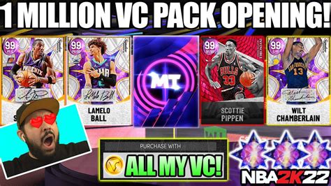 I SPENT OVER 1 MILLION VC ON THE CRAZIEST DARK MATTER LAMELO BALL PACK