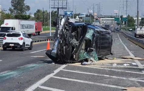 Volcadura de autobús deja 36 heridos en Periférico Notisistema