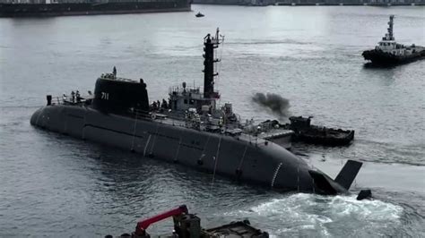 Taiwan Launches Its First Indigenous Submarine