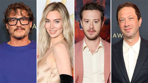 Pedro Pascal Vanessa Kirby Joseph Quinn Cast At Marvel