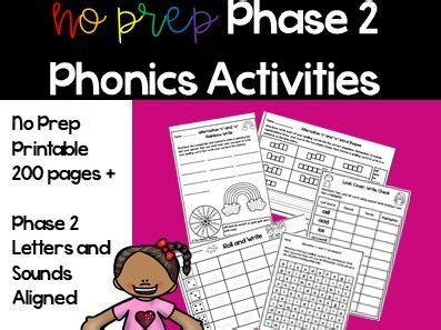 Phase 2 Phonics Activities | Teaching Resources