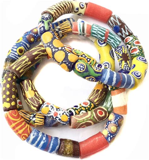 Handmade Ghana Fancy Multi Color Bracelet African Trade