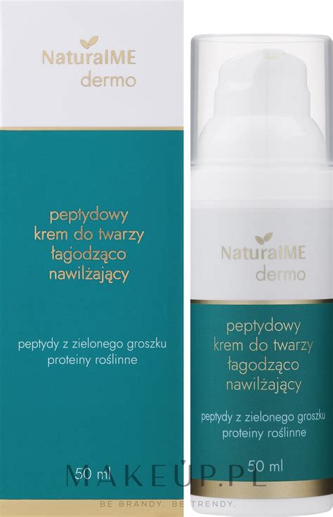 NaturalME Dermo Peptide Cream Łagodząco nawilżający peptydowy krem do