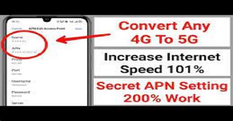 Secret Apn Setting Convert G To G Any Sim Increased Internet