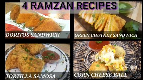 4 Ramadan Recipes Ramzan Recipe Easy And Quick Ramzan Special Recipeby Uroosaskitchen Youtube